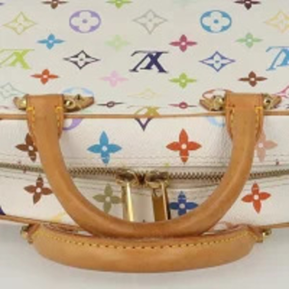 Louis Vuitton Trouville Multicolor Blanc White Handbag Monogram Multi White k - Picture 10 of 13